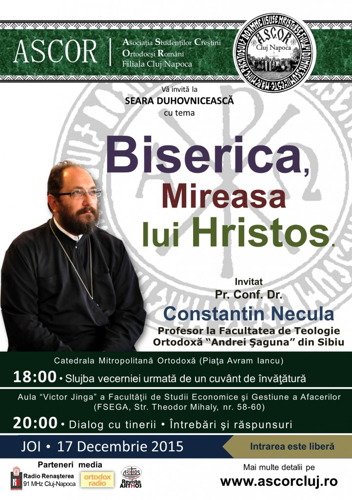 Pr. Constantin Necula ascor cluj